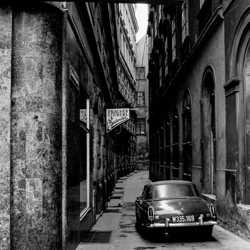Drachengasse, Wien, 1969. No. 1587HT - Sammlung Herbert Koeppel